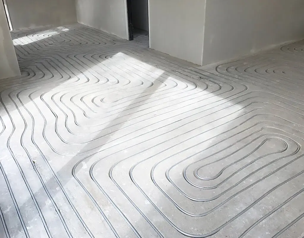 Vloerverwarming aanleggen in een woning